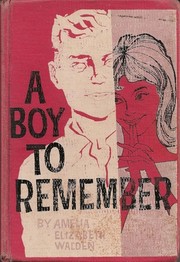 Cover of: A boy to remember