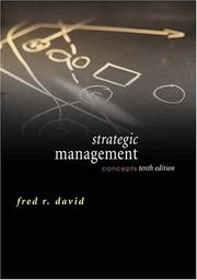 Strategic Management by Fred David