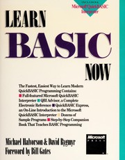 Cover of: Learn BASIC now