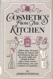 Cover of: Cosmetics from the kitchen