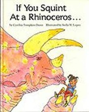 Cover of: If you squint at a rhinoceros