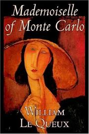 Cover of: Mademoiselle of Monte Carlo