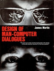Cover of: Design of man-computer dialogues.