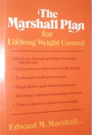 Cover of: The Marshall plan for lifelong weight control