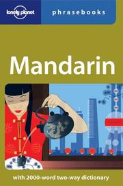 Mandarin by Anthony Garnaut, Lonely Planet Phrasebooks
