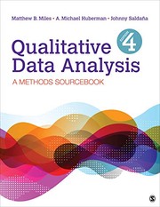 Qualitative Data Analysis by Matthew B. Miles, A. Michael Huberman, Johnny Saldana