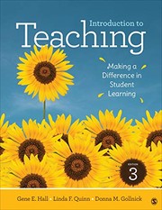 Introduction to Teaching by Gene E. Hall, Linda F. Quinn, Donna M. Gollnick