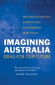 Cover of: Imagining Australia: Ideas for Our Future