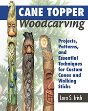 Cane Topper Woodcarving by Lora S. Irish