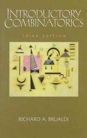 Introductory combinatorics by Richard A. Brualdi
