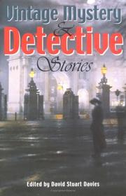 Vintage mystery and detective stories