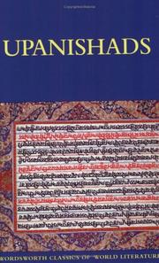Cover of: Upanishads