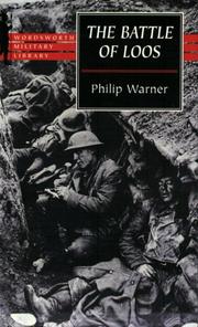 Cover of: The Battle of Loos by Philip Warner