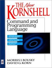 The new KornShell command and programming language by Morris I. Bolsky