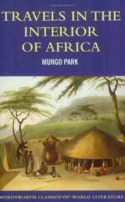 Cover of: Travels in the Interior of Africa (World Literature Series) by Mungo Park