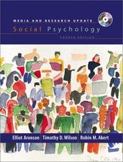 Cover of: Social Psychology, Media and Research Update, Fourth Edition
