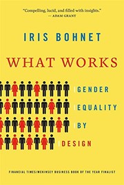 What works by Iris Bohnet