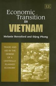 Economic transition in Vietnam by Melanie Beresford, Dang Phong