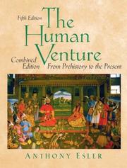 Cover of: The human venture: from prehistory to the present