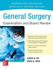 Cover of: General Surgery Examination and Board Review