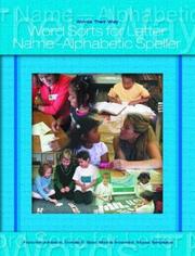 Cover of: Words Their Way: Word Sorts for Letter Name Alphabetic Spellers