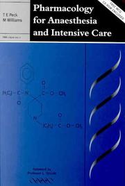 Pharmacology for anaesthesia and intensive care