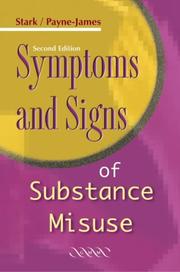 Symptoms and signs of substance misuse