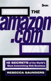 Business the Amazon.com way by Rebecca Saunders