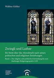 Cover of: Zwingli und Luther