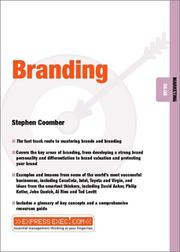 Cover of: Branding (Express Exec) by Steve Coomber