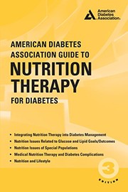 Cover of: American Diabetes Association Guide to Nutrition Therapy for Diabetes