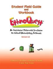 Cover of: EthnoQuest(R): An Interactive Multimedia Simulation for Cultural Anthropology Fieldwork, Version 3.0(BK & CD-Rom)