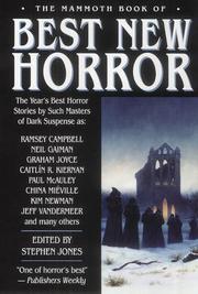 The mammoth book of best new horror. Vol. 14