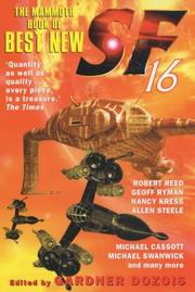 Cover of: The Mammoth Book of Best New Science Fiction by Gardner R. Dozois