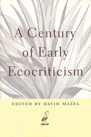 Cover of: A Century of Early Ecocriticism