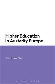 Cover of: Higher Education in Austerity Europe