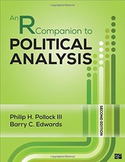 An R Companion to Political Analysis by Philip H. Pollock, Barry C. Edwards