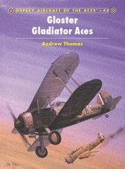 Cover of: Gloster Gladiator Aces