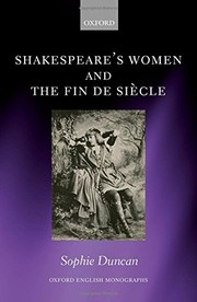 Cover of: Shakespeare's Women and the Fin de Siecle