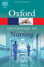 Cover of: A Dictionary of Nursing