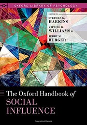 Cover of: The Oxford Handbook of Social Influence