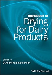 Cover of: Handbook of Drying for Dairy Products by 