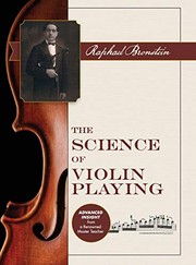 Science of Violin Playing by Raphael Bronstein