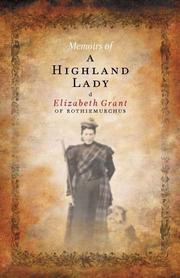 Cover of: Memoirs of a Highland lady