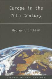 Europe in the twentieth century