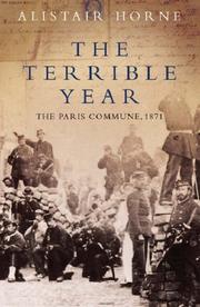 The terrible year by Alistair Horne