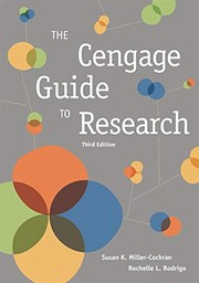 Cover of: Cengage Guide to Research by Susan K. Miller-Cochran, Rochelle L. Rodrigo