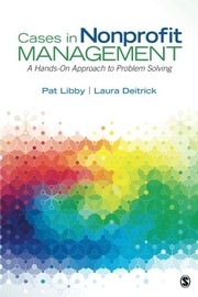 Cases in Nonprofit Management by Pat Libby