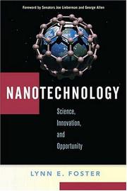 Cover of: Nanotechnology: science, innovation and opportunity