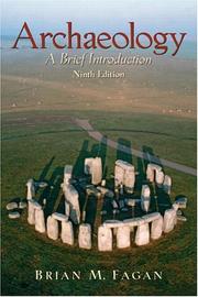 Cover of: Archaeology: a brief introduction